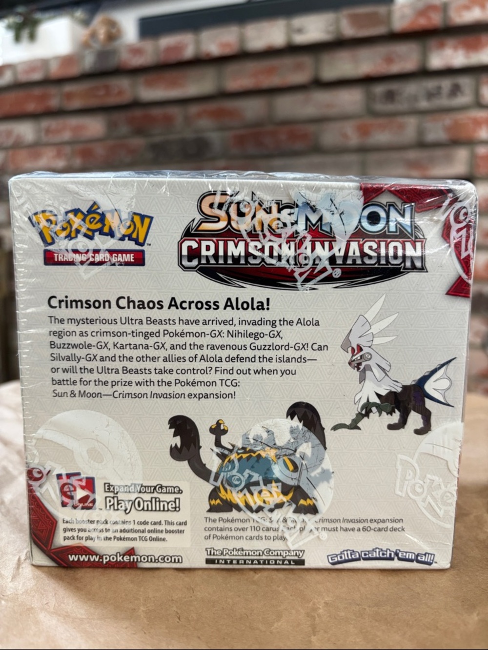 Pokemon TCG Sun and Moon Crimson Invasion Booster Box sealed - Picture 3 of 6